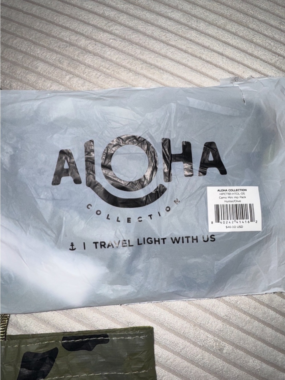 ALOHA Collection Camo Mini Hip Pack